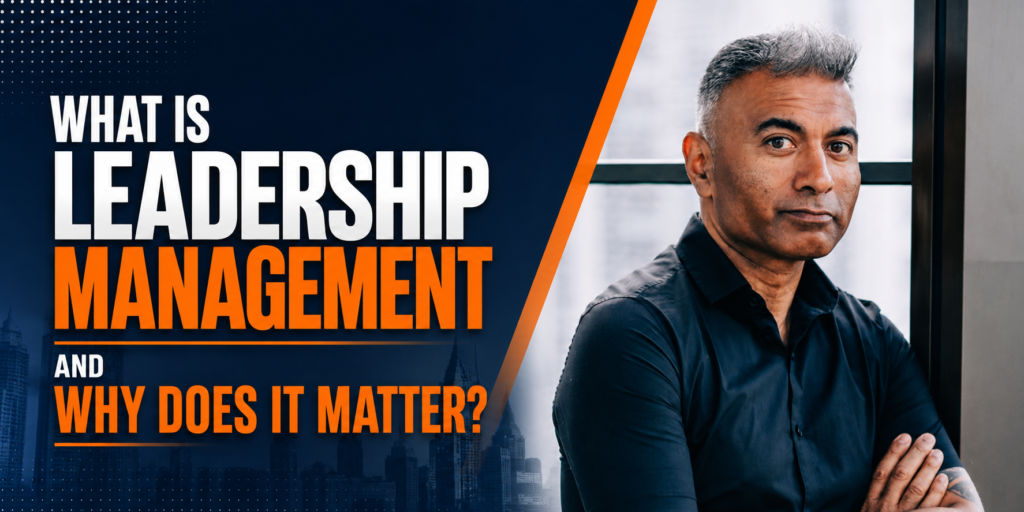 what is leadership management