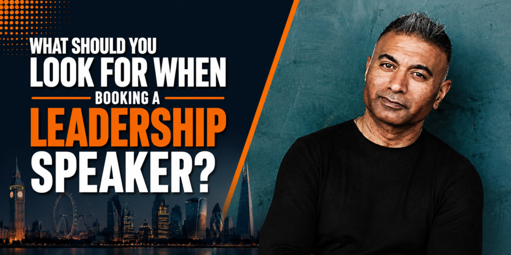 booking a leadership speaker